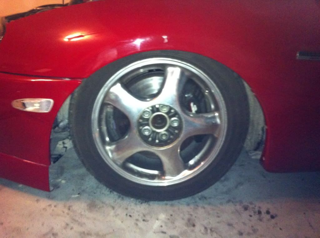 Tire hitting wheel well issue Supra Forums